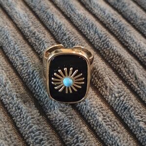 Lavender Blue Soul Adjustable Helix Ring